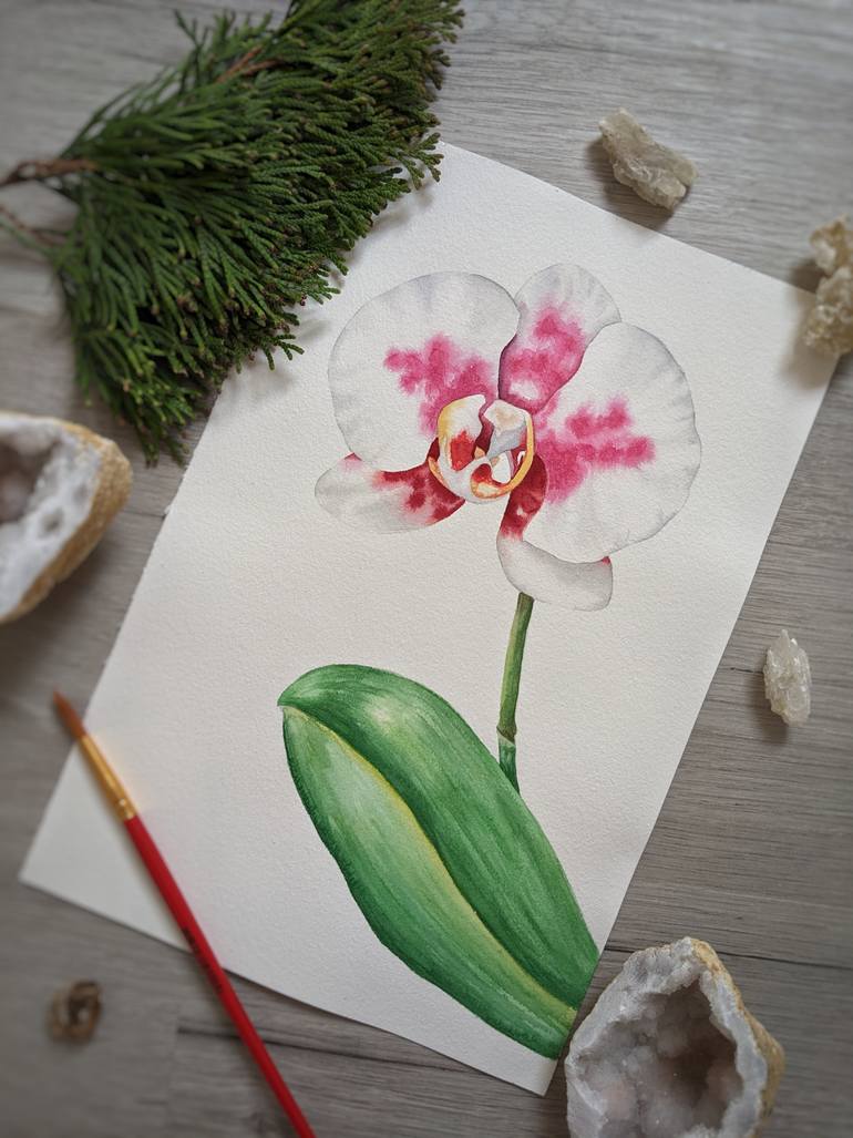 Original Other Botanic Painting by Maria Popova
