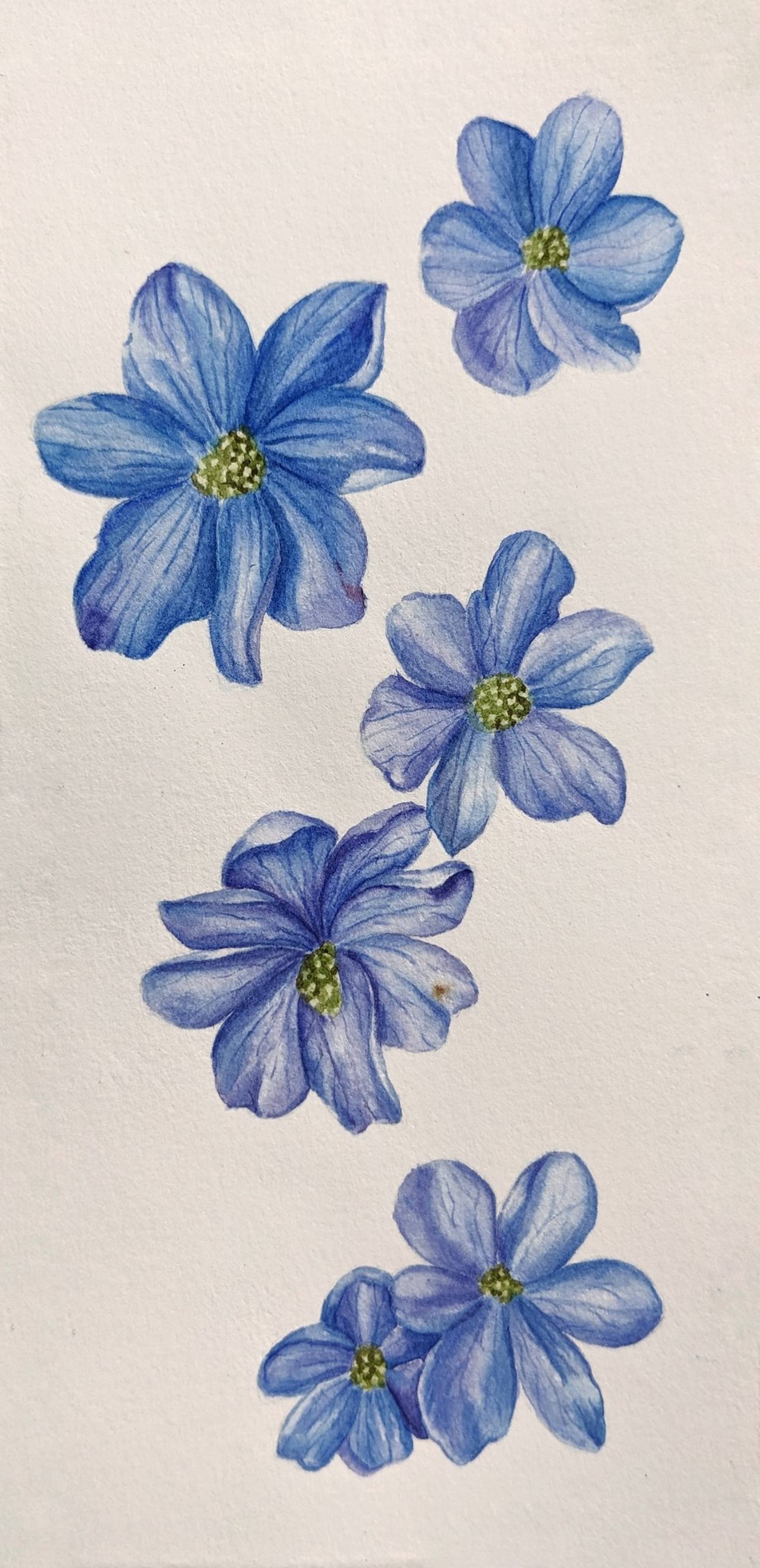 □Blue flower□Juliane Marie□額装３４×２８◇陶板画◇ □Blue flower□Juliane Marie□額装34×28◇陶板画◇ □
