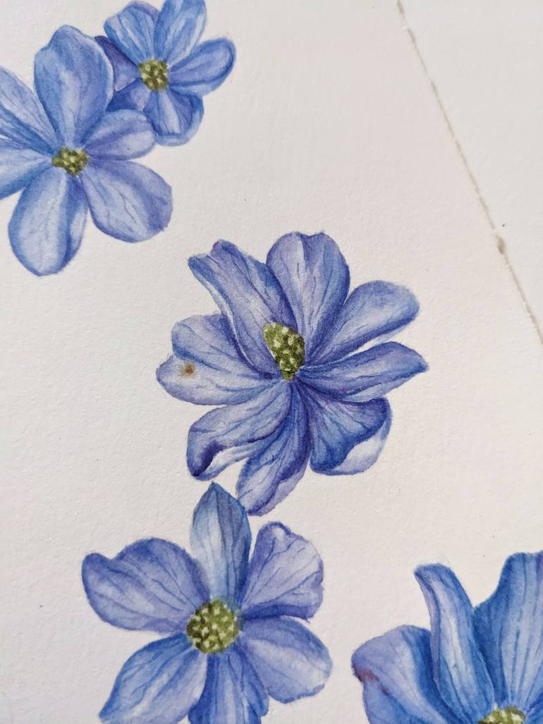 Original Other Botanic Painting by Maria Popova
