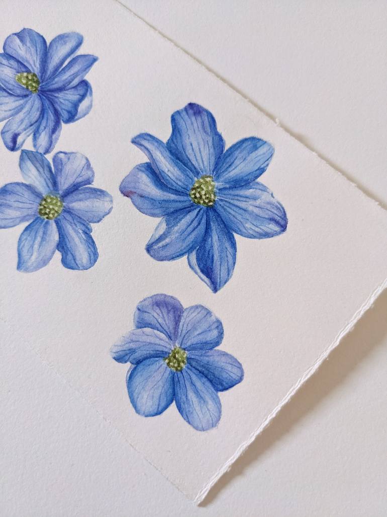 Original Other Botanic Painting by Maria Popova