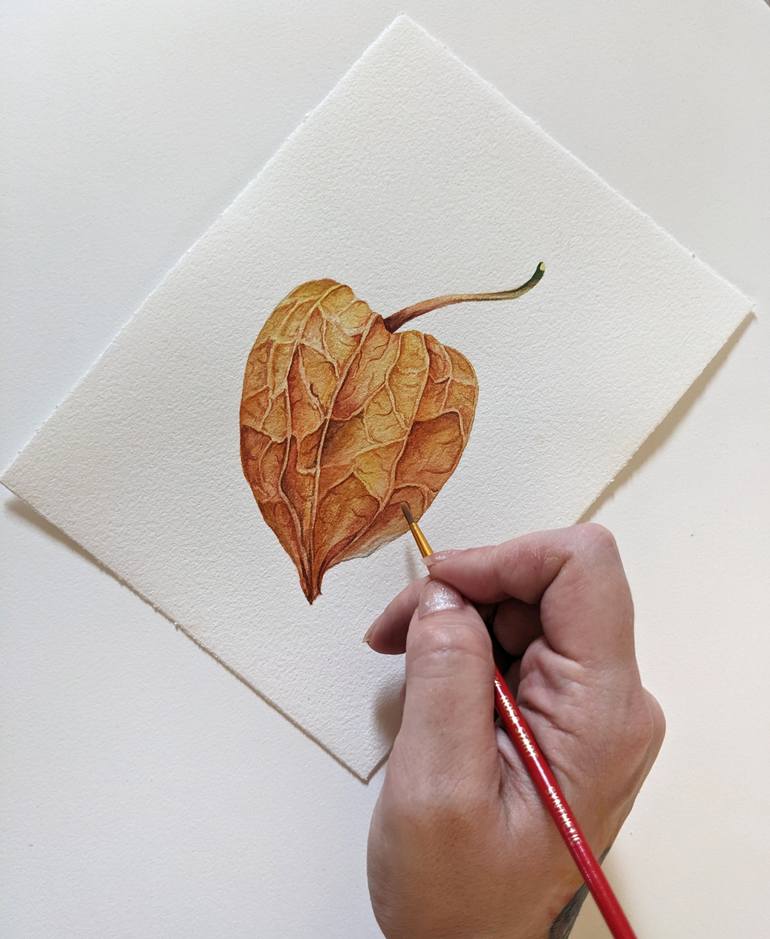 Original Other Botanic Painting by Maria Popova