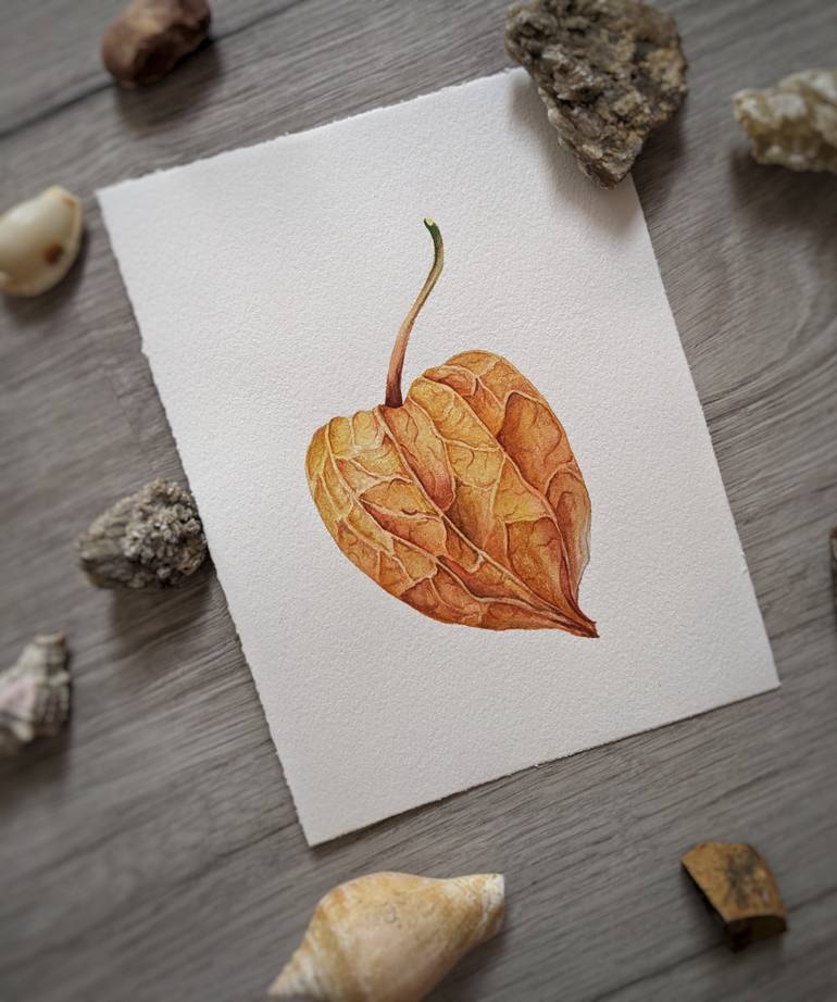 Original Other Botanic Painting by Maria Popova