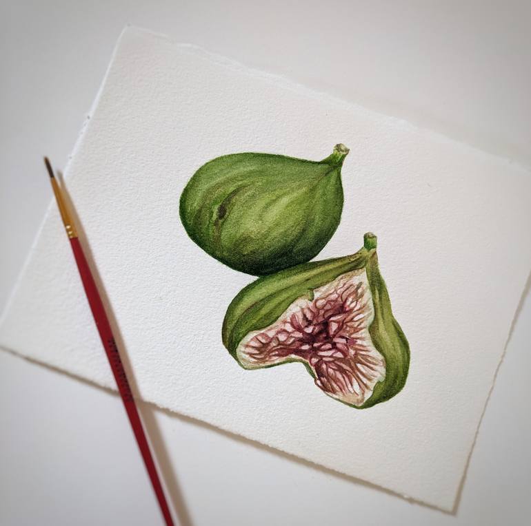 Original Other Botanic Painting by Maria Popova