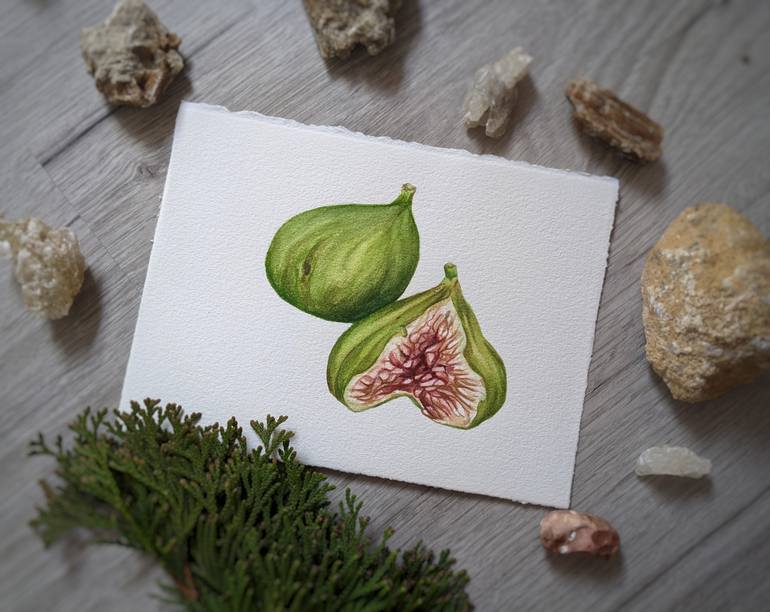 Original Other Botanic Painting by Maria Popova