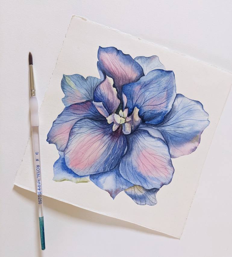 Original Other Botanic Painting by Maria Popova