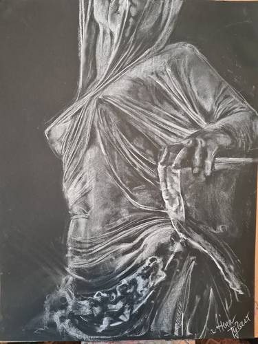 Print of Portraiture Body Drawings by Anna Tugay