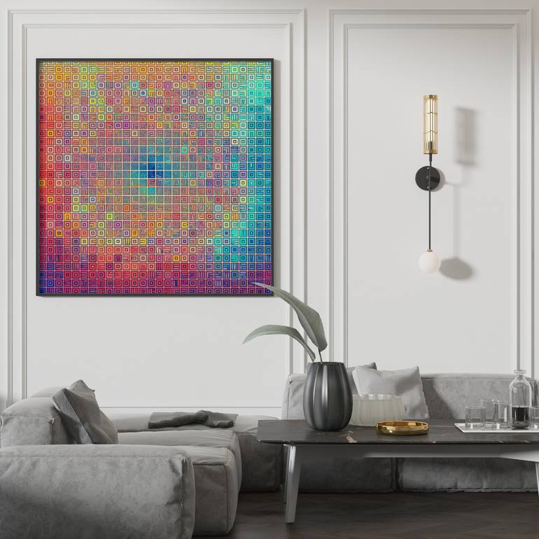 Original Abstract Expressionism Abstract Digital by Fred Adun