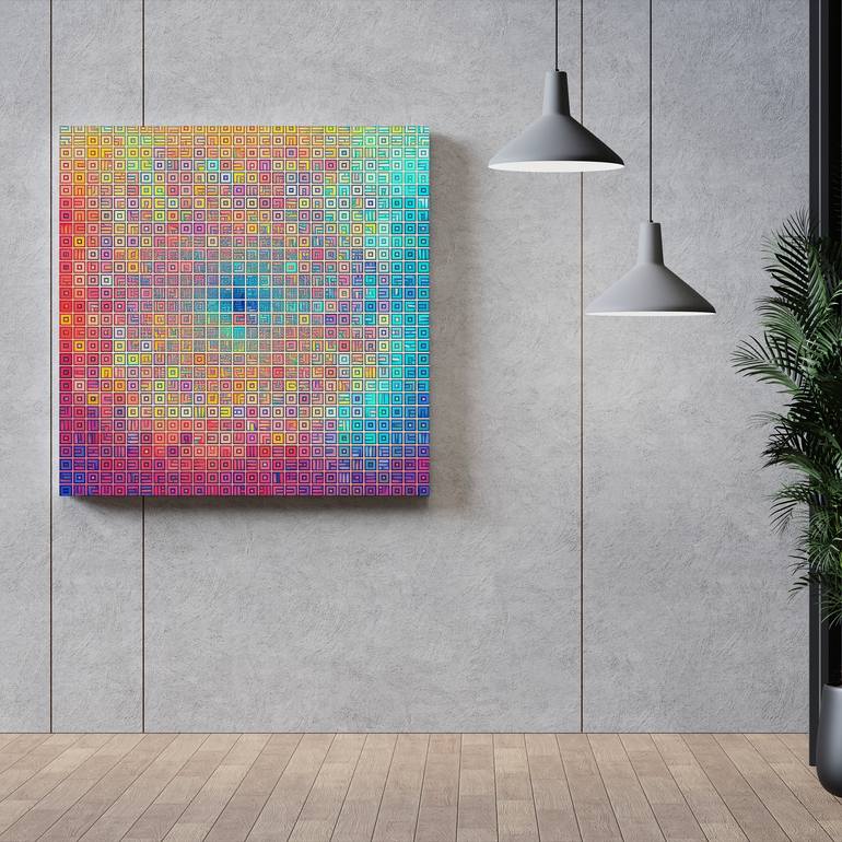 Original Abstract Expressionism Abstract Digital by Fred Adun