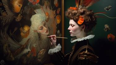 Original Fine Art Women Digital by Guai Zi