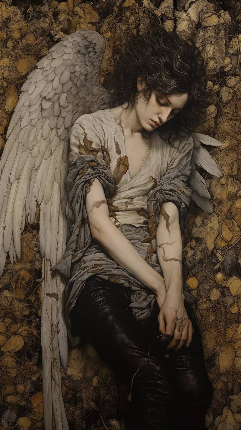 broken angel wings
