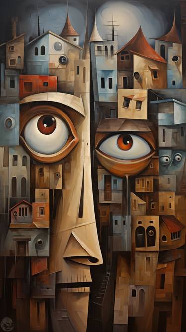 Original Cubism Fantasy Digital by Guai Zi