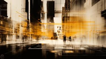 Original Abstract Cities Digital by Guai Zi