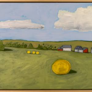 Hay Bales, Central Maine