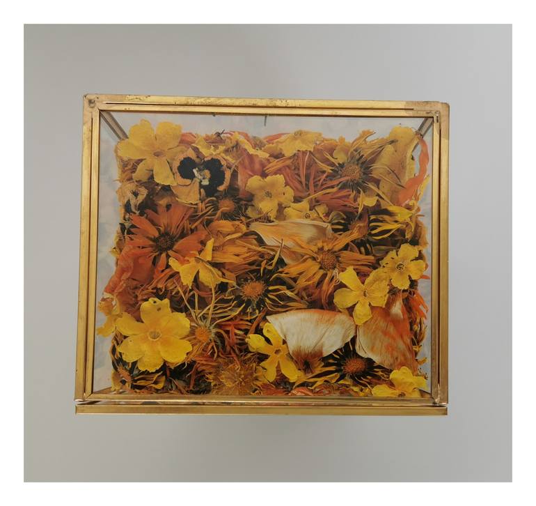 Original Conceptual Floral Mixed Media by Jennifleur Aubert