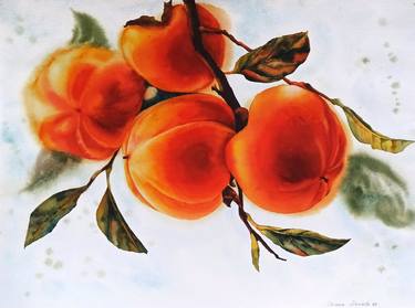 Original Botanic Paintings by Oksana Shkrebets