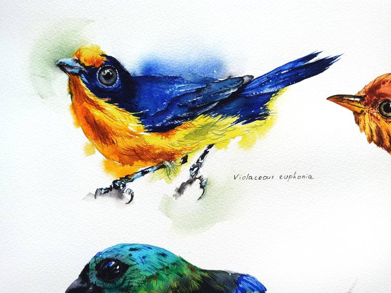 Original Other Nature Painting by Oksana Shkrebets