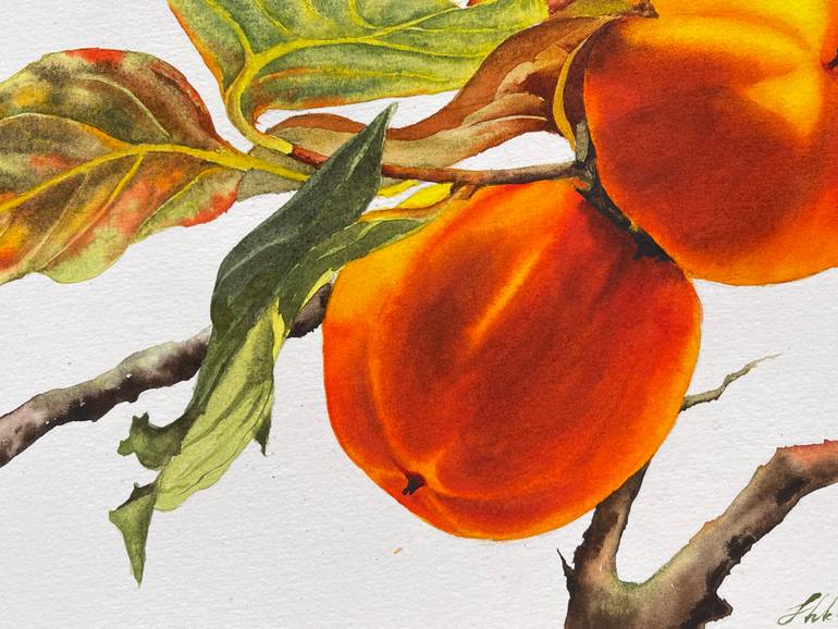 Original Contemporary Nature Painting by Oksana Shkrebets