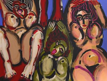 Original Fine Art Nude Paintings by Kristina Tomova