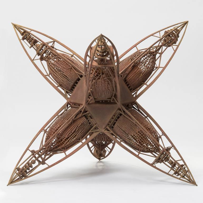 Original Contemporary Geometric Sculpture by Vasko Bardarov