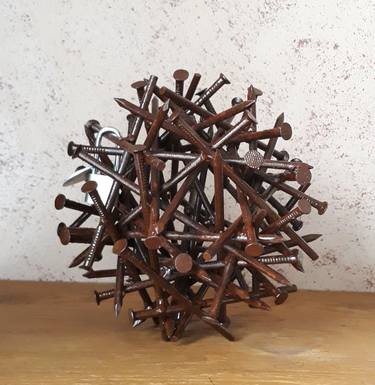 Original Abstract Sculpture by Armin Staeblein