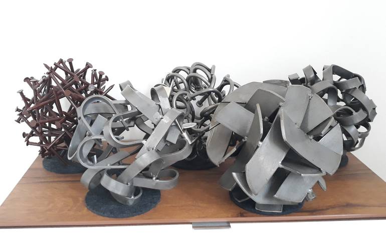 Original Conceptual Abstract Sculpture by Armin Staeblein