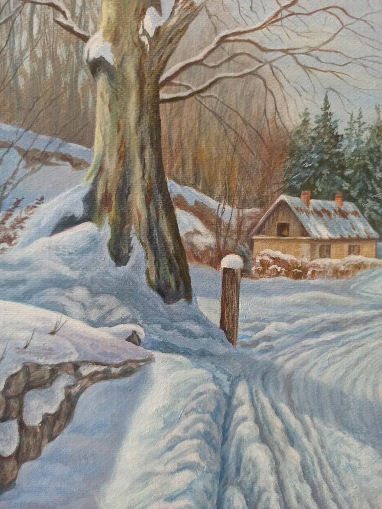 Original Realism Landscape Painting by Maxim Kargin