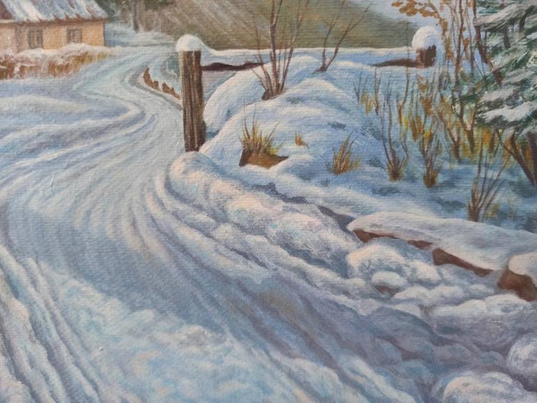 Original Realism Landscape Painting by Maxim Kargin