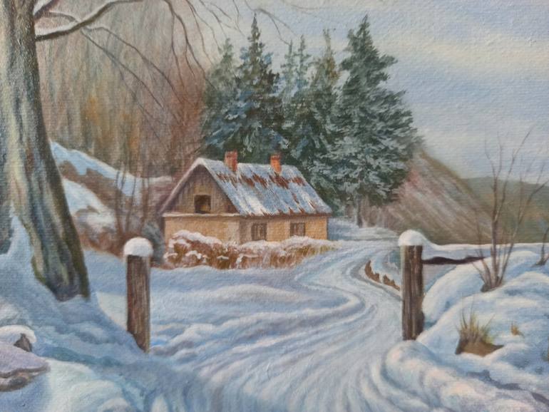 Original Realism Landscape Painting by Maxim Kargin
