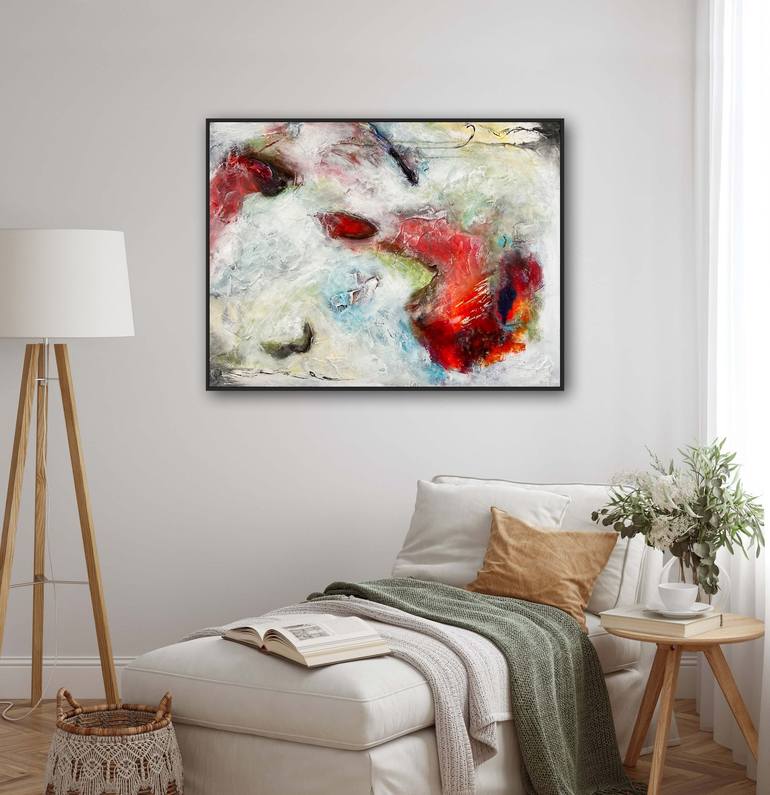 Original Abstract Expressionism Abstract Painting by Connie Sloma