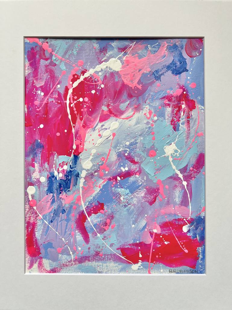 Original Abstract Expressionism Abstract Painting by Beth Robinson