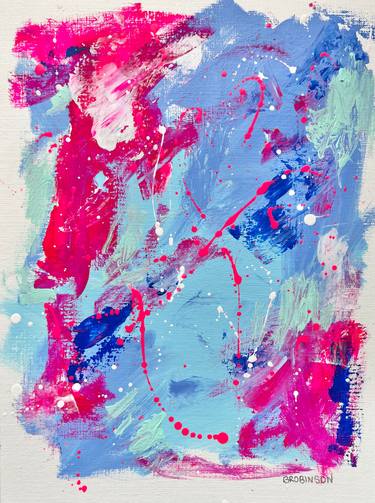 Original Abstract Expressionism Abstract Paintings by Beth Robinson