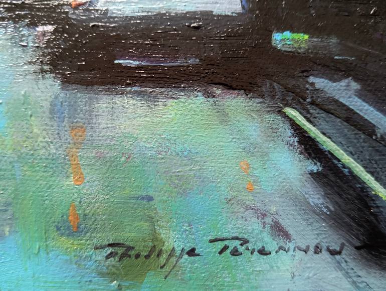 Original Figurative Cities Painting by Philippe Perennou