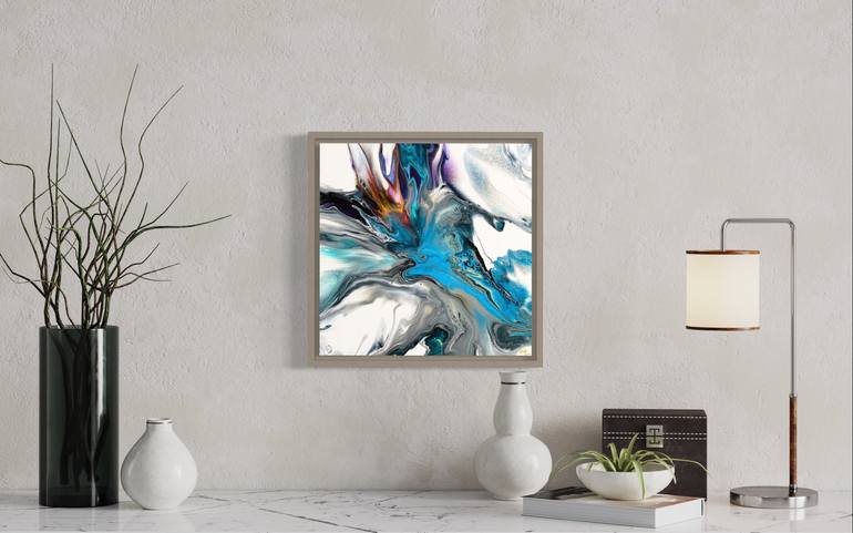 Original Contemporary Abstract Painting by Cedric Dubbiosi