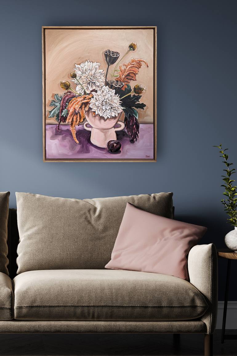 Original Contemporary Still Life Painting by Zoe Webb