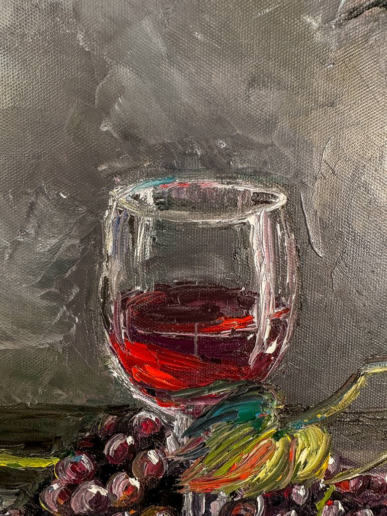 Original Impressionism Still Life Painting by Catherine Varadi