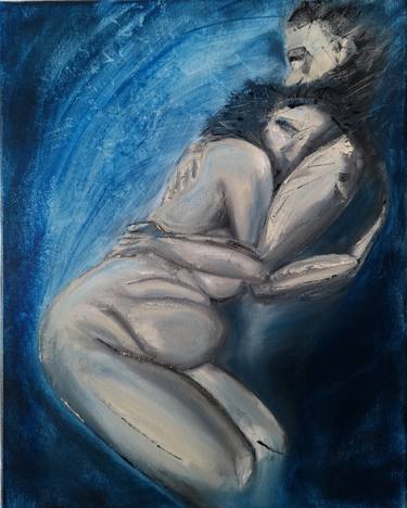 Original Figurative Love Paintings by Denise Gushue