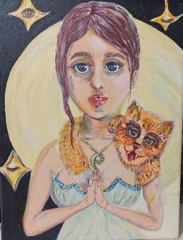 Print of Illustration Fantasy Mixed Media by Olga Korotinskaya