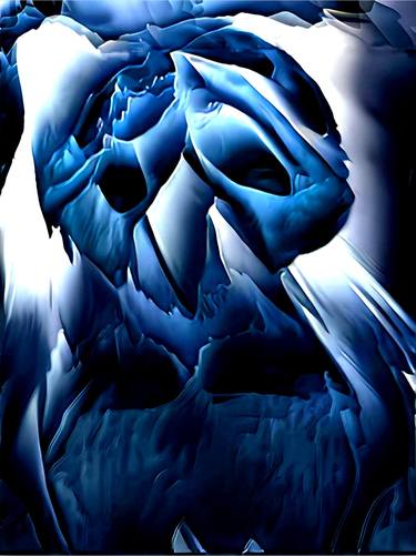 Original Illustration Nature Digital by Shay Fink