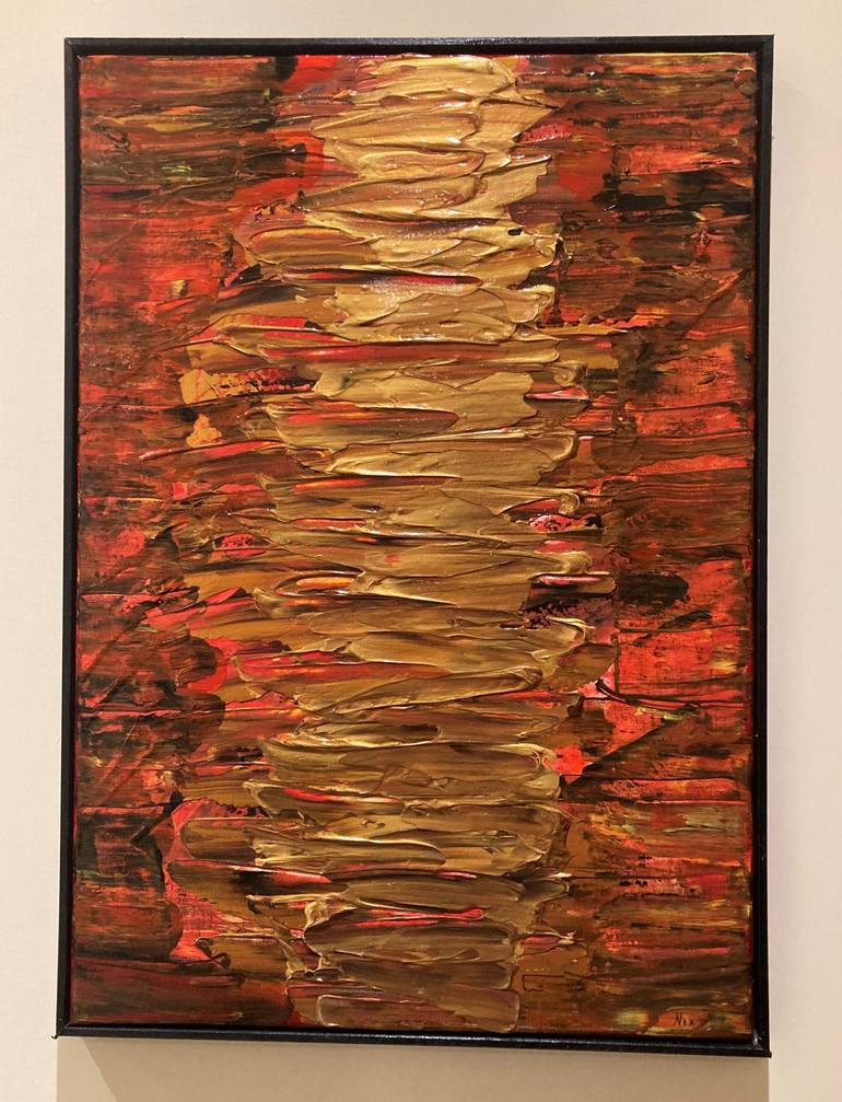 Original Abstract Painting by Giovanni Iacomino