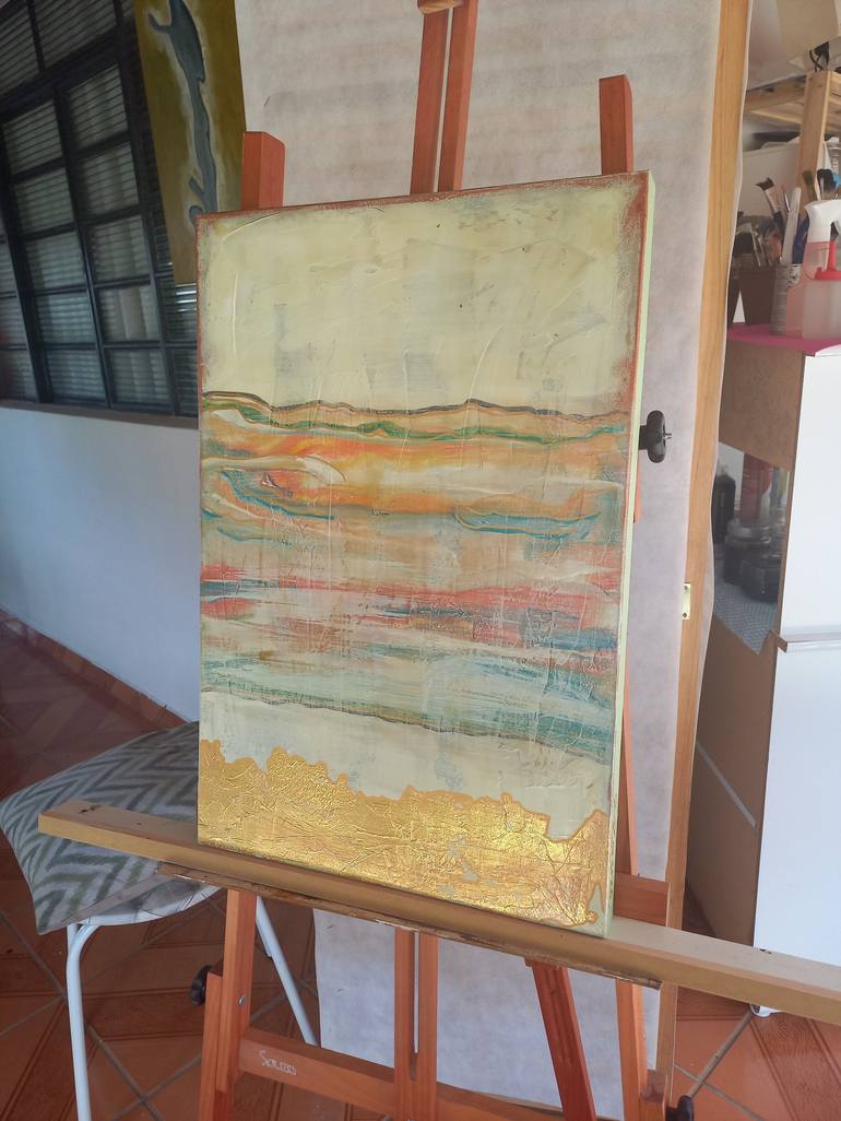 Original Abstract Painting by Patricia  Zorzetti