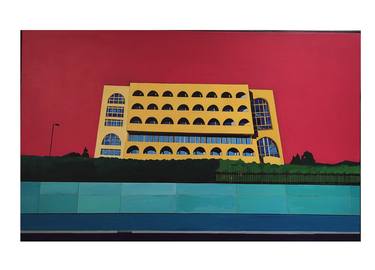Original Conceptual Architecture Paintings by Aleksandra Petrusevska 