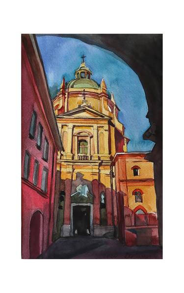 Original Realism Cities Paintings by SVIATLANA DANSKAYA