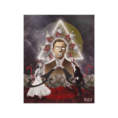 Original Conceptual Love Mixed Media by Project De Marco