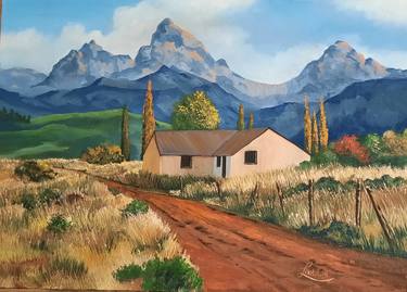 Original Realism Landscape Paintings by Laetitia Berry
