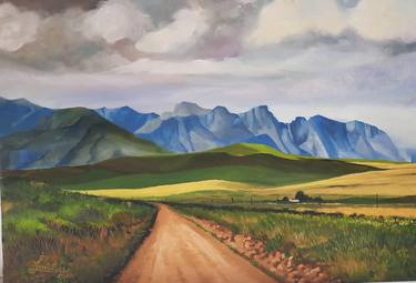 Original Fine Art Landscape Paintings by Laetitia Berry