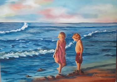 Original Seascape Paintings by Laetitia Berry