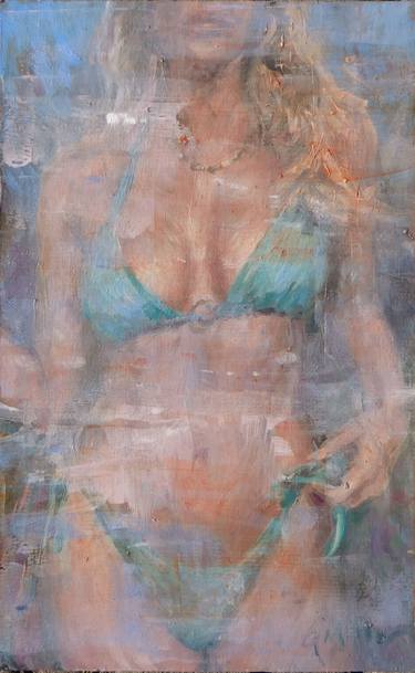 Original Figurative Erotic Paintings by Gerry Miller