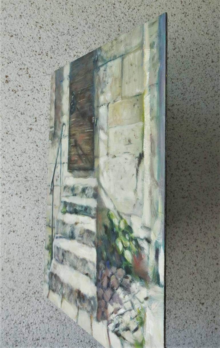 Original Contemporary Architecture Painting by Gerry Miller