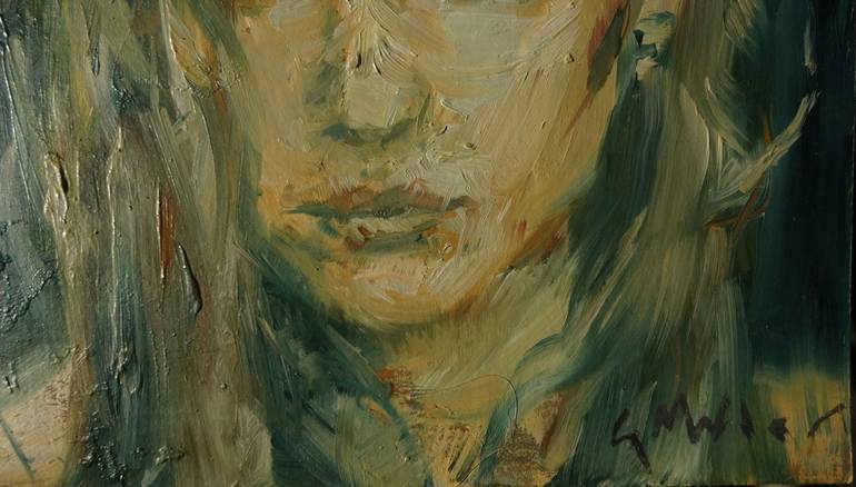 Original Figurative Women Painting by Gerry Miller