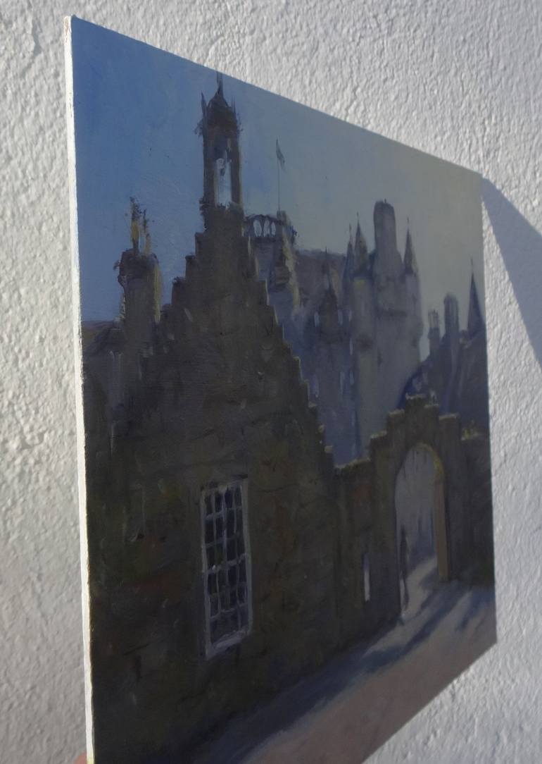 Original Architecture Painting by Gerry Miller